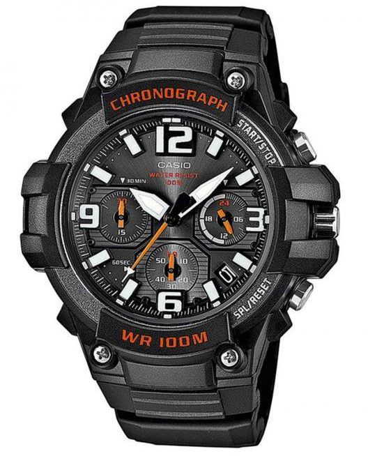 Casio MCW-100H-1A Silicone Watch - For Men - Black