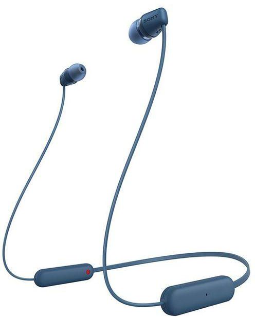 Sony WI-C100 Wireless In-Ear Headphones Stereo - Blue