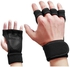 Lifting Workout Gloves With Integrated Wrist Wraps Anti-Slip Hand Protector 20x2x15cm