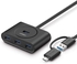 Ugreen UGREEN USB 3.0 Hub with USB-C Port 1m (Black) - 40850