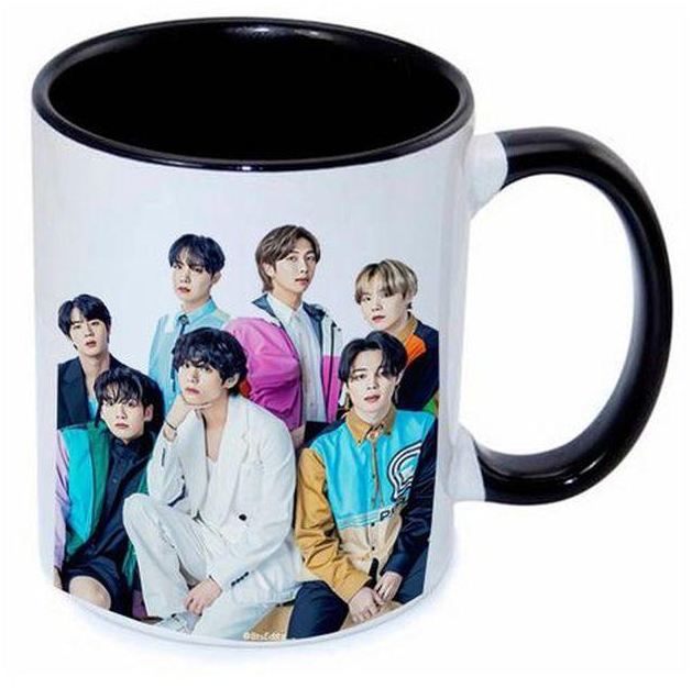 Bts group picture- Ceramic Mug - Multicolor