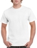 Fashion Heavy Weight Plain T Shirt Round Neck-WHITE