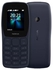 Nokia 110 1.77" Dual SIM, Torch, FM Radio, Camera Phone - Blue