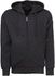 Kids Boys Girls Unisex Cotton Hooded Sweatshirt Full Zip Plain Top (DARK GRAY, 6-7 YEARS)