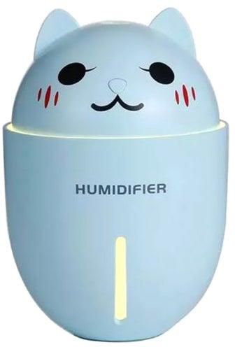 3-In-1 Multi Functional Portable USB Humidifier Blue 320ml