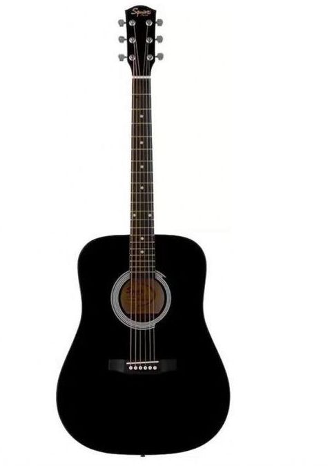 Fender Squier SA105 Acoustic Guitar - Black