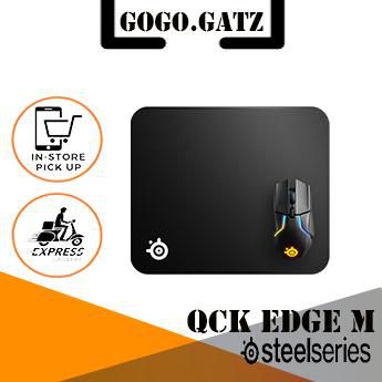 SteelSeries QcK Gaming Mouse Edge Cloth Pad Stitched Size M