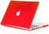 See Thru case Ultra Slim Hard Cover for MacBook Pro 13 inch without Retina display -RED