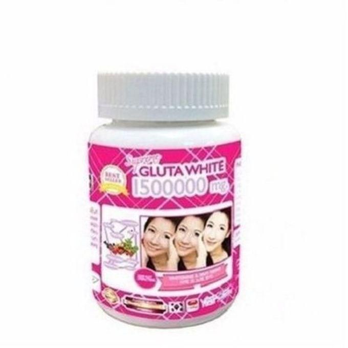 Gluta Gluta White Skin Whitening Pills - 1500000 Mg.