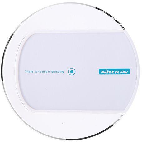 NILLKIN Magic Disk II Wireless Charger for Samsung S6 / S6 Edge LG Nokia Motorola iPhone - White