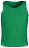 Silvy Set Of 2 Tank Tops For Girls - White Green, 6 - 8 Years