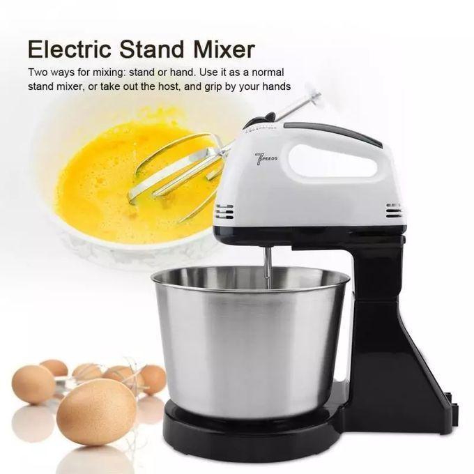 7 Speeds Electric Hand Mixer Dough Mixer With Bowl