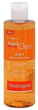 Neutrogena Rapid Clear 2in1 Fight & Fade Toner For Acne & Marks`` - 8OZ