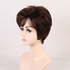 Women's Synthetic Hair Wig Fashion Short Solid Color Hair Wig