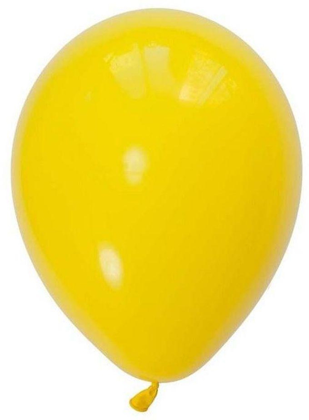 Balloons - 100 Pcs - Yellow