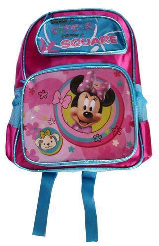 Minnie Mouse Kindergarten Preschool Backpack / School Bag- Pink/ Blue