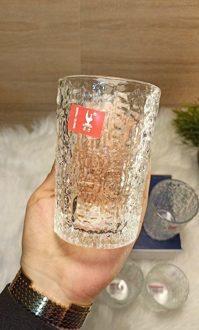 High Quality Glass Cup Set (6 Pieces).