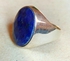 Sherif Gemstones Top Quality Genuine Sapphire Gemstone Silver Ring