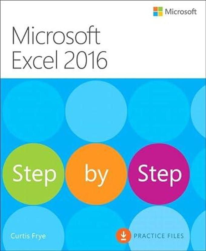 Pearson Microsoft Excel 2016 Step by Step ,Ed. :1