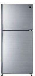 Sharp Refrigerator Inverter Digital No Frost 538 Liter - 2Door - Silver - SJ-GV69G-SL