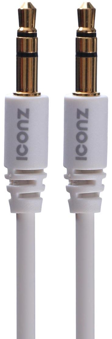 ICONZ AUX Cable, 1 Meter, White - JCS1W