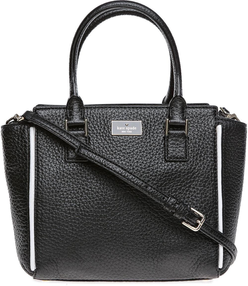 Kate Spade PXRU6625-001 Prospect Place Hayden Tote Bag for Women - Leather, Black