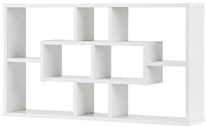R_105 - Modern Decor Shelf - White - 120-60 cm