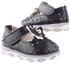 Girls leather casual shoes Black
