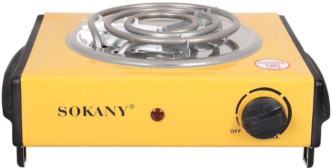 Get Sokany SK-100B Electric Heater, 1000 Watt - Dark Yellow with best offers | Raneen.com