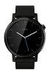 Motorola Moto 360 2nd Gen Mens 42mm Black Smart Watch with Black Leather