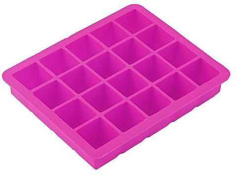 Allwin 20-Cavity Large Cube Ice Pudding Jelly Maker Mold Mould Tray Silicone Tool