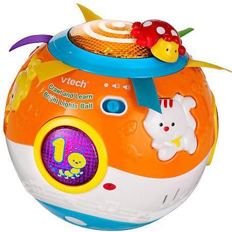 VTech Crawl and Learn Bright Lights Ball Toy [Multicolor, 8047313]