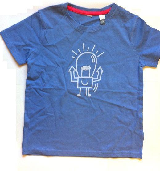 قميص ولادي ‫(أزرق ، 5سنوات ، تاب ألويا)