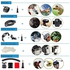 مجموعة إكسسوارات كاميرا سكاي دو 50 في 1 لممارسة الرياضة الخارجية متوافقة مع جو برو هيرو 9 الأسود (2020)، هيرو 8، أسود ، جو برو ماكس، هيرو 9 8 7 6 5 4 3+، سيشين 5، SJCAM، كاميرا سوني اكشن