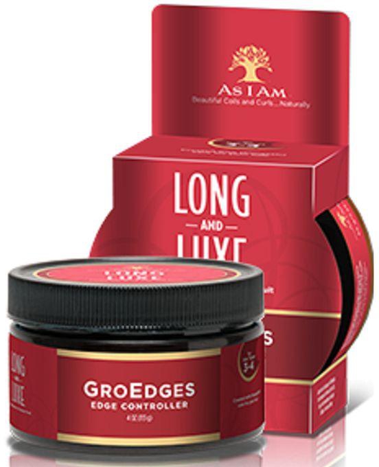 As I Am GroEdges - Edge Controller With Pomegranate And Passion Fruit