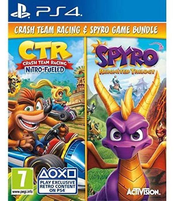 Activision Crash Team Racing & Spyro Reignited Trilogy Arabic -PS4