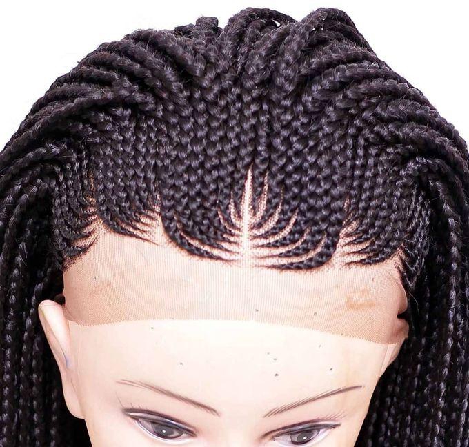 Braided Ghana Weaving Wig With Fronter