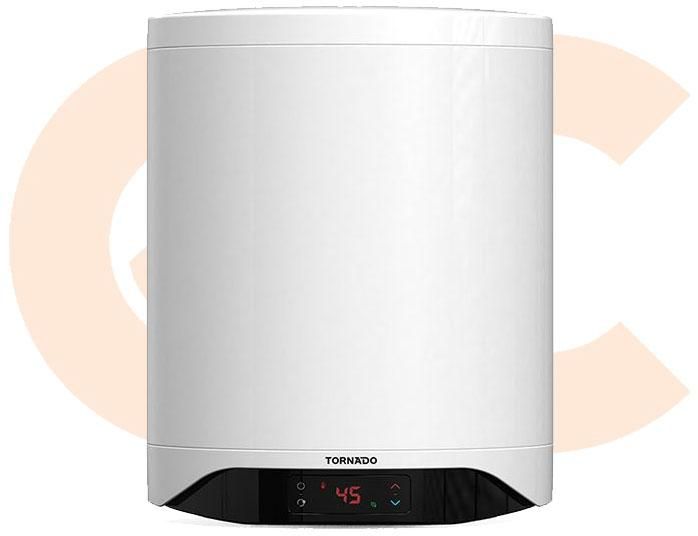 TORNADO Electric Water Heater 40 Liter Enamel Digital White Model TEEE-40DW - EHAB Center Home Appliances