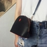 Neworldline New Style Women Fashion Shoulder Leather Floral Bag Girl Party Messenger Bags BK- Black