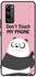 Protective Case Cover For Honor 30 Pro+ Don't Touch My Phone Panda