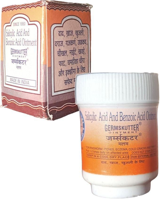 Queen Pharm Ayurvedic GermsKutter Ointment - Benzoic And Salicylic Acid