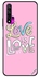 Protective Case Cover For Huawei Nova 5T Love Is Love