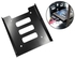 Generic 2.5 Inch To 3.5 Inch SSD HDD Adapter Rack Hard Drive SSD Mounting Bracket Black