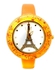 Generic GLL-ORG Leather Watch - Orange