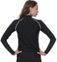 Arena AR1B183-5904 UV Long Sleeve T-Shirt for Women - M, Black/Pink