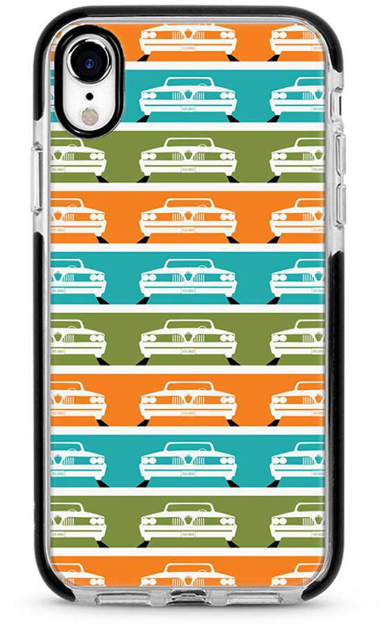 Protective Case Cover For Apple iPhone XR Retro Muscle Car Full Print