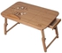 New Laptop Table Bamboo Portable Bed Tray