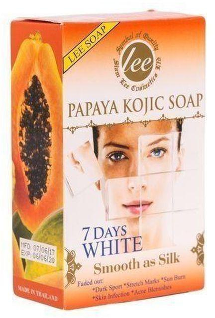 Lee Kojic Soap 7Days White Soap - Papaya -160gm
