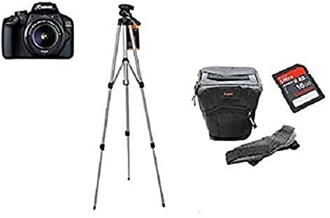 Canon EOS 4000D EF-S 18-55mm III Lens with Tripod, DSLR Bag and 16GB SDHC Memory Card