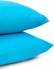 L'Antique Microfiber Pillow Set, 2 Pieces, Size 70*50 Cm - Turquoise